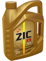 Моторное масло ZIC X9 5W-30 4л. синтетическое